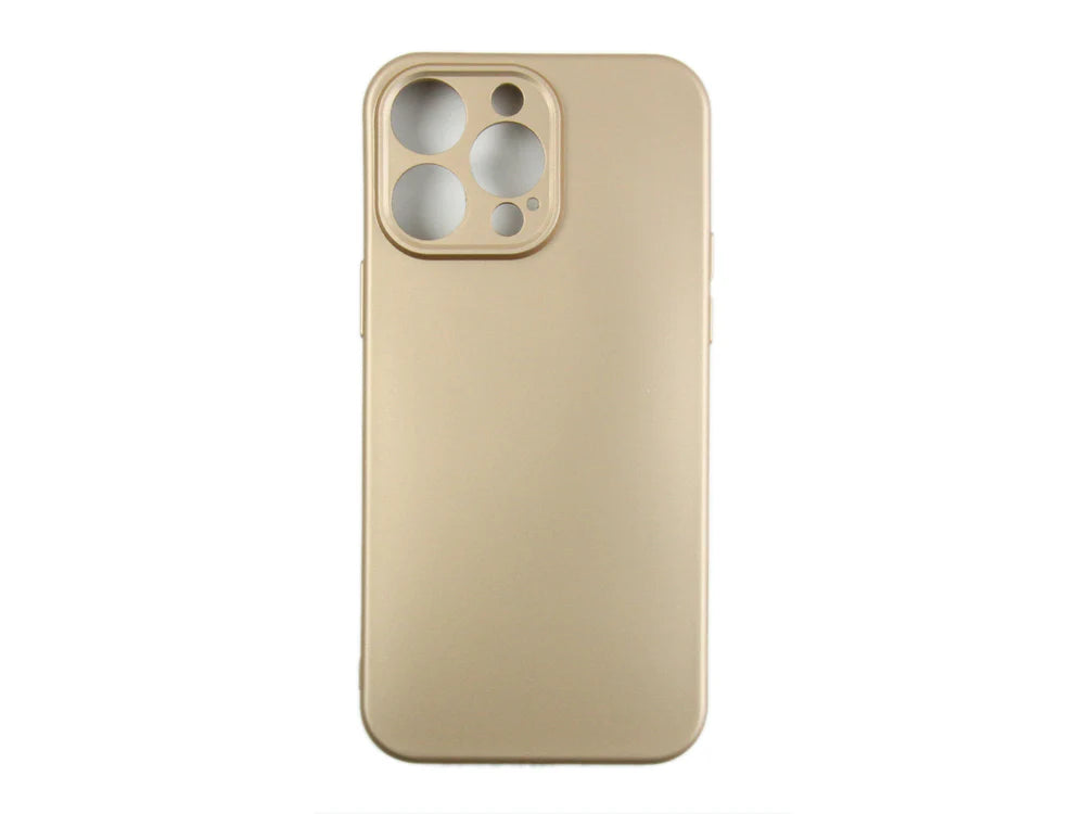Puha TPU tok iPhone 14 Pro Max készülékhez (Arany)