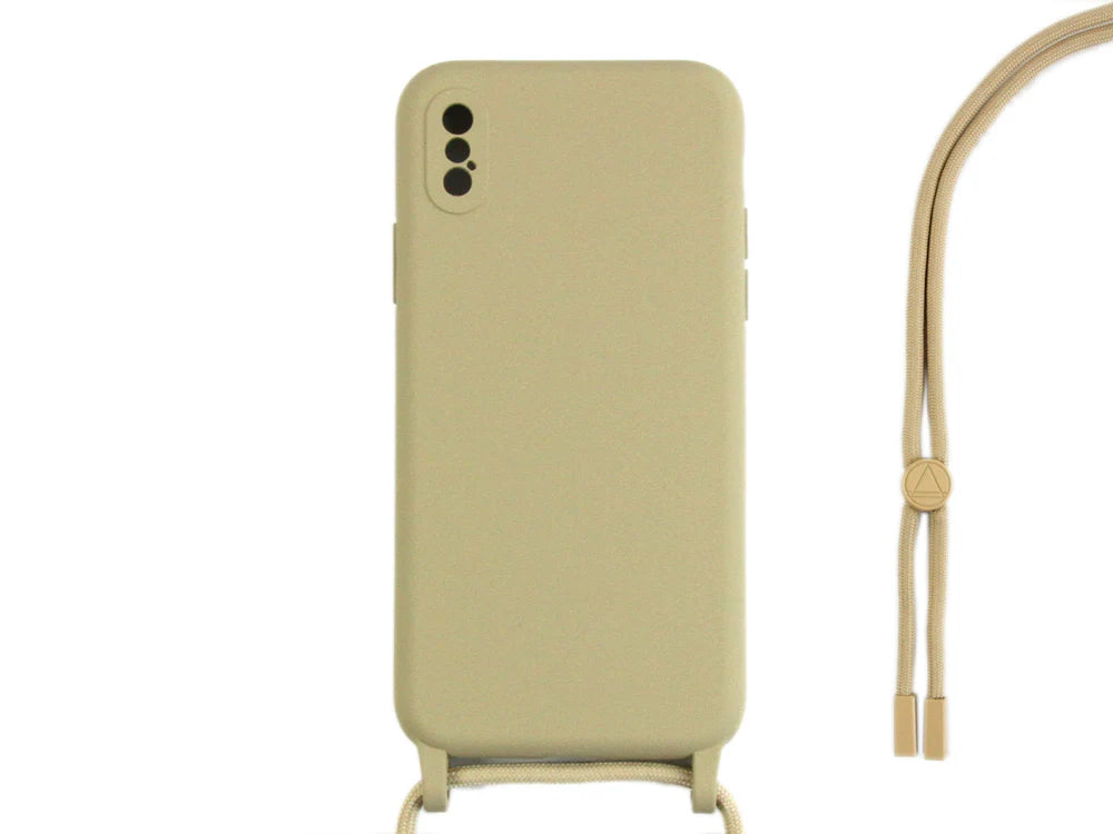 TPU tok pánttal iPhone X készülékhez (arany)
