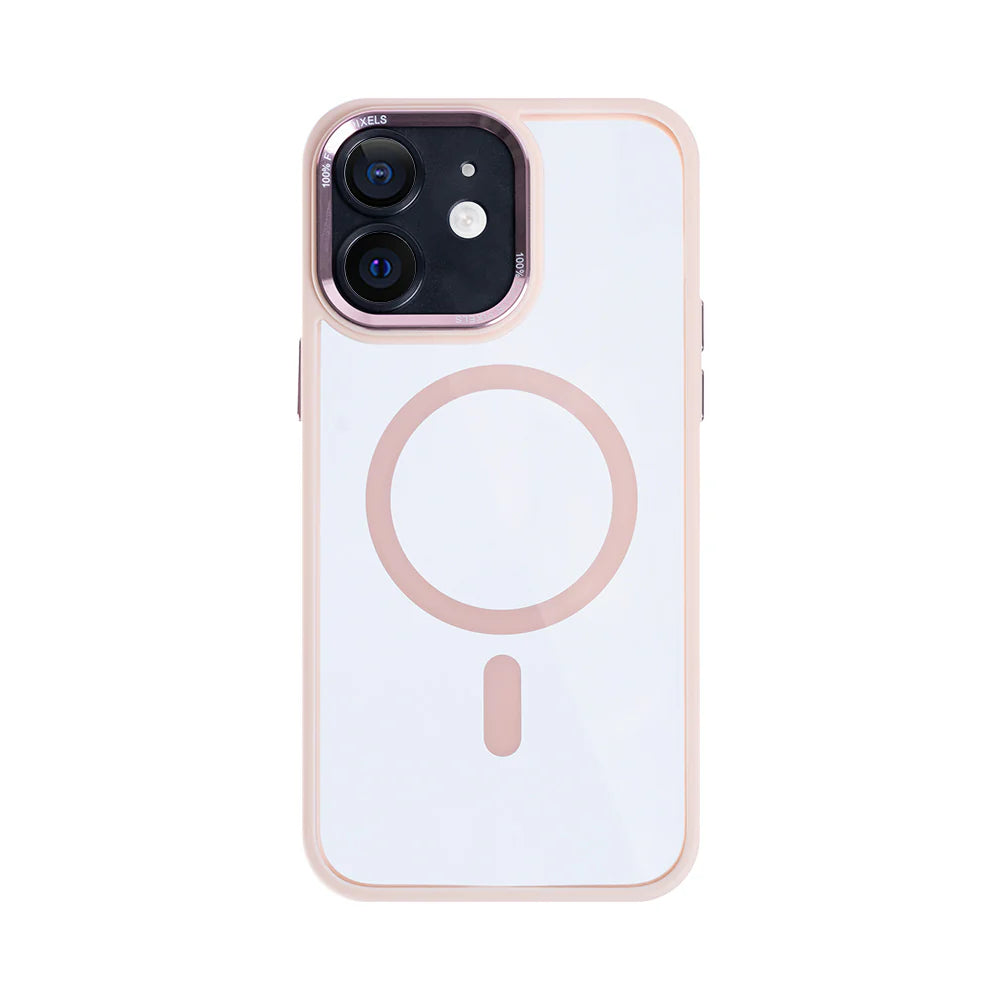 Magsafe tok iPhone 12 készülékhez (Rózsaszín)