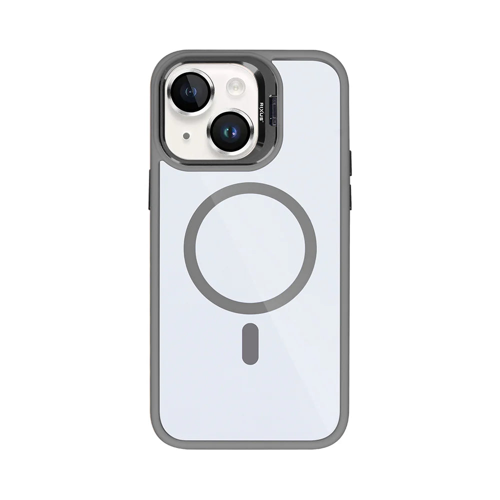 Masszív Magsafe tok iPhone 15-höz (Titanium Grey)