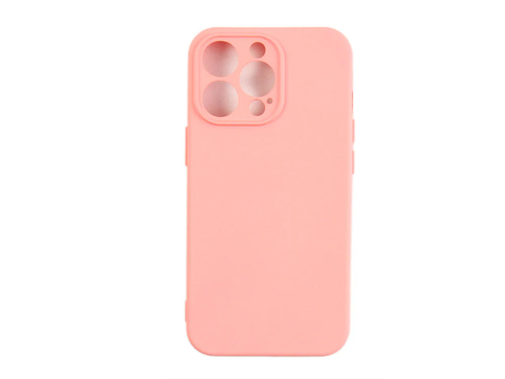 Puha TPU tok iPhone 12 Pro készülékhez (Rózsaszín)