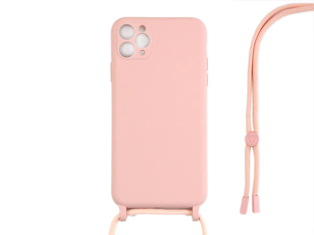 TPU tok pánttal iPhone 11 Pro készülékhez (Rózsaszín)