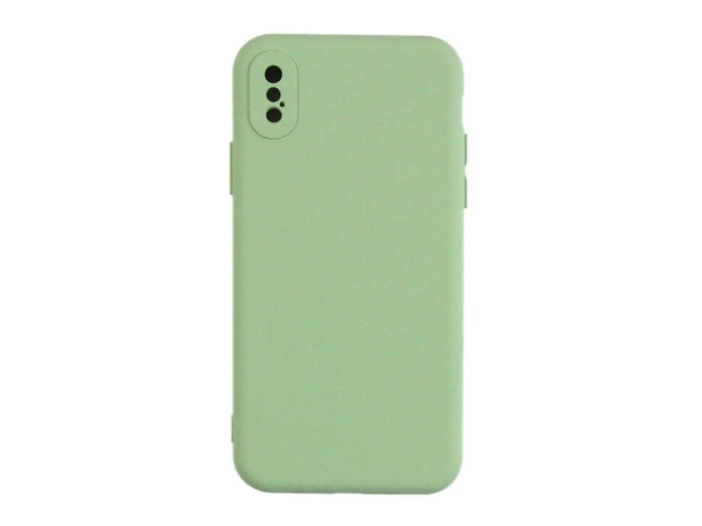 Puha TPU tok iPhone X készülékhez (világoszöld)