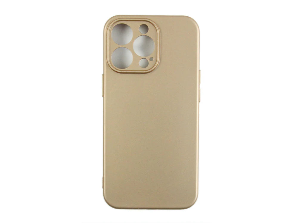 Puha TPU tok iPhone 13 Pro készülékhez (arany)