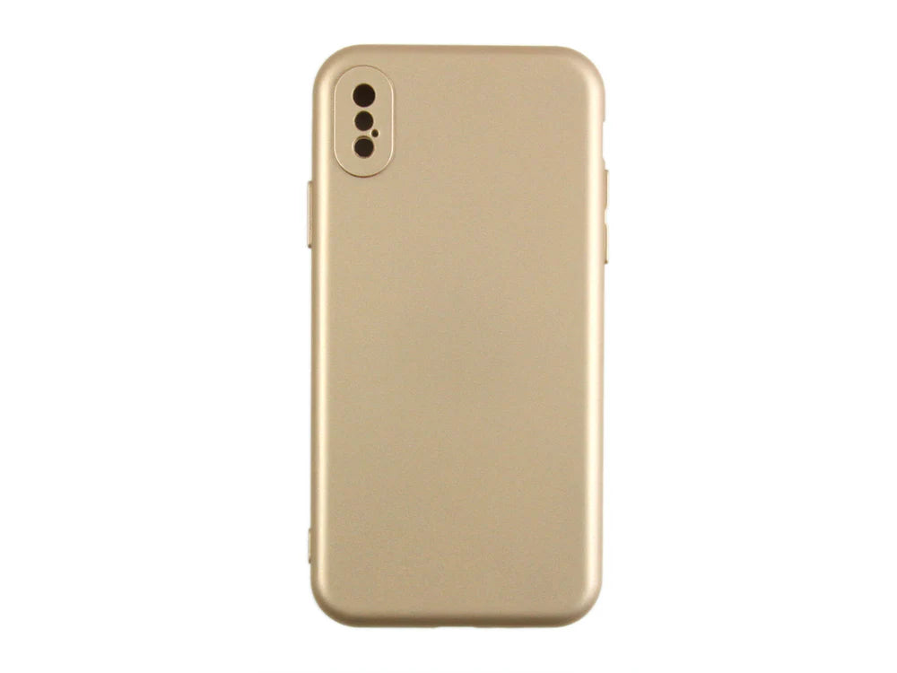 Puha TPU tok iPhone X készülékhez (arany)