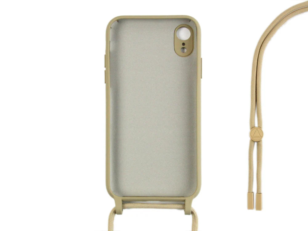 TPU tok pánttal iPhone XR-hez (arany)