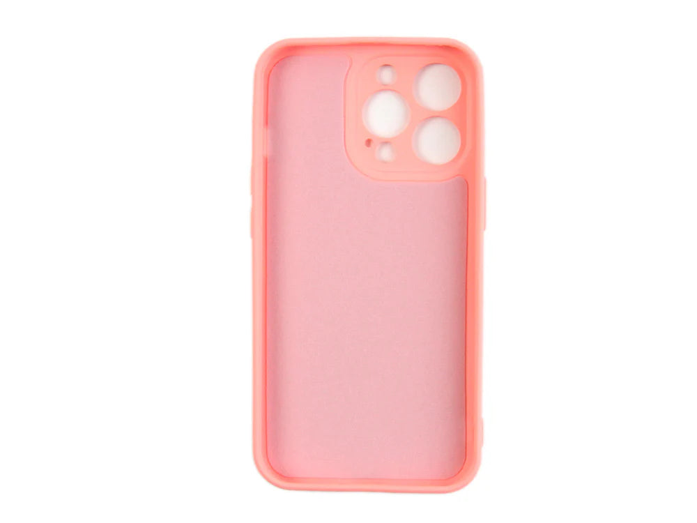 Puha TPU tok iPhone 12 Pro készülékhez (Rózsaszín)