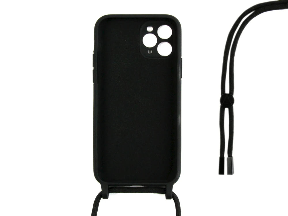 TPU tok pánttal iPhone 11 Pro Max készülékhez (fekete)