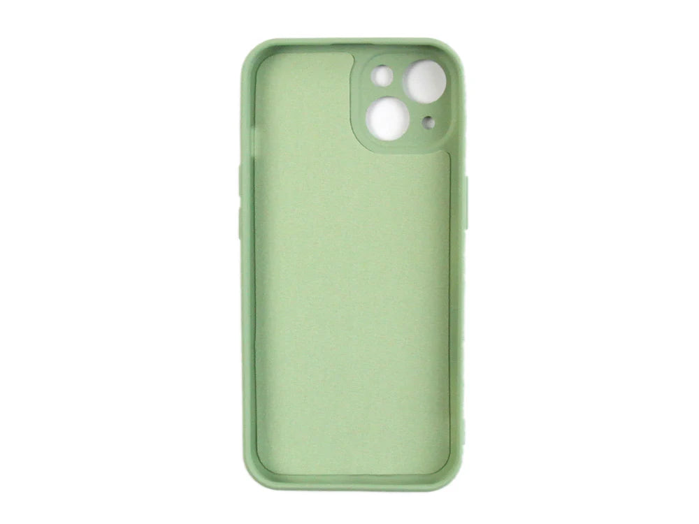 Puha TPU tok iPhone 13-hoz (világoszöld)