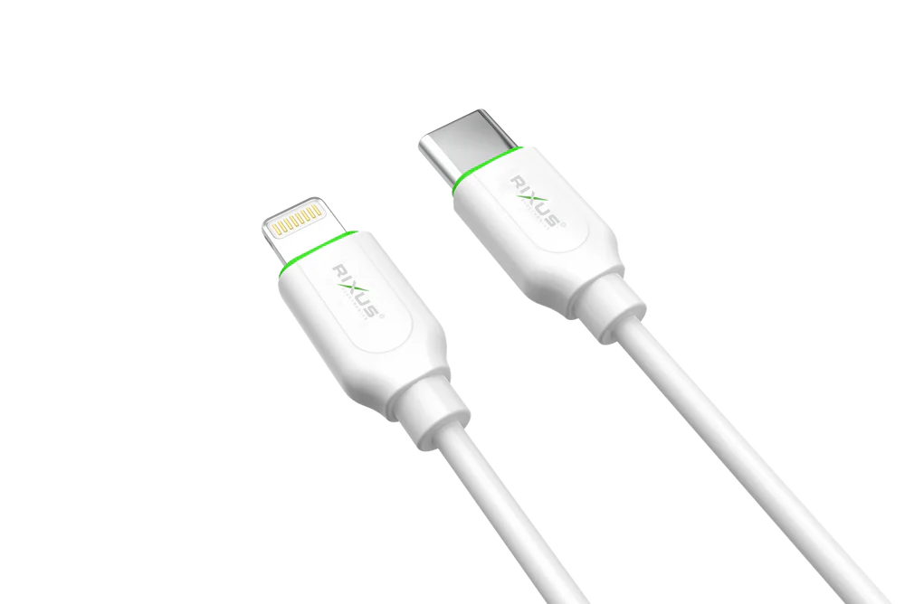 USB-C – Lightning adatátviteli és gyorstöltő kábel dobozzal (100 cm)