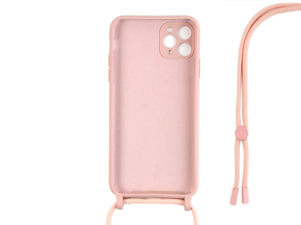 TPU tok pánttal iPhone 11 Pro készülékhez (Rózsaszín)