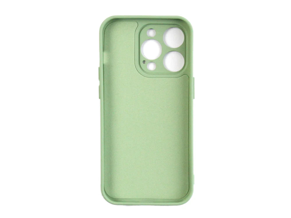 Puha TPU tok iPhone 14 Pro készülékhez (világoszöld)