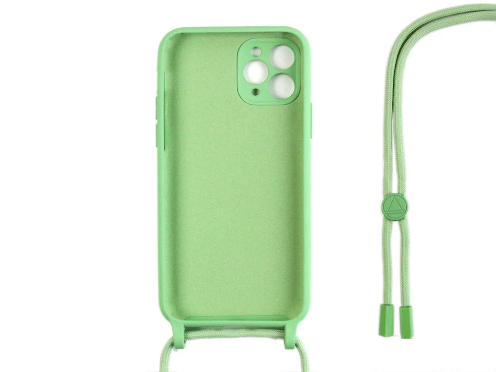 TPU tok szíjjal iPhone 11 Pro készülékhez (világoszöld)