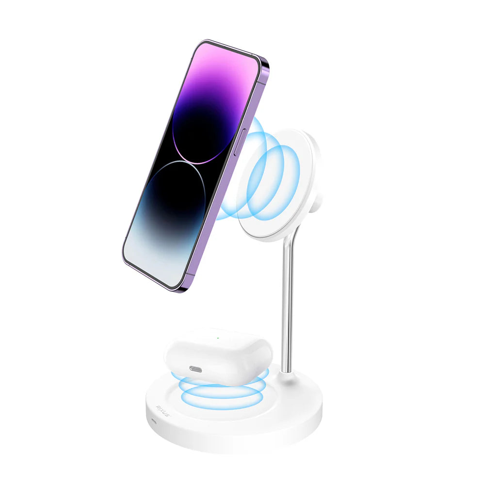 15 W-os MagSafe vezeték nélküli töltőállomás (fehér)