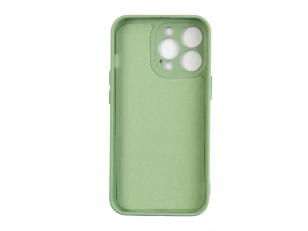 Puha TPU tok iPhone 12 Pro készülékhez (világoszöld)