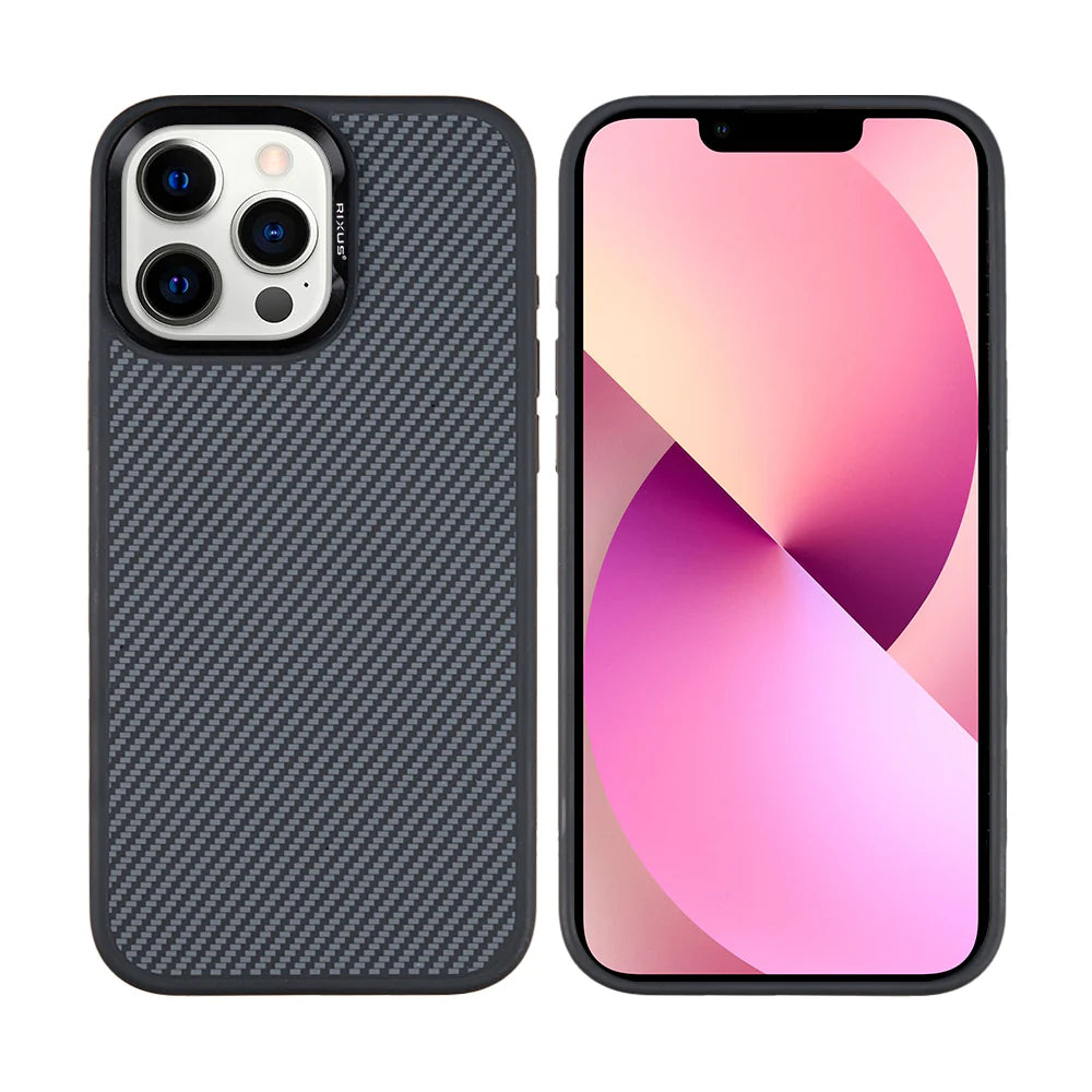 MagSafe-es karbon tok iPhone 12 Pro telefonhoz (Titanium Black)