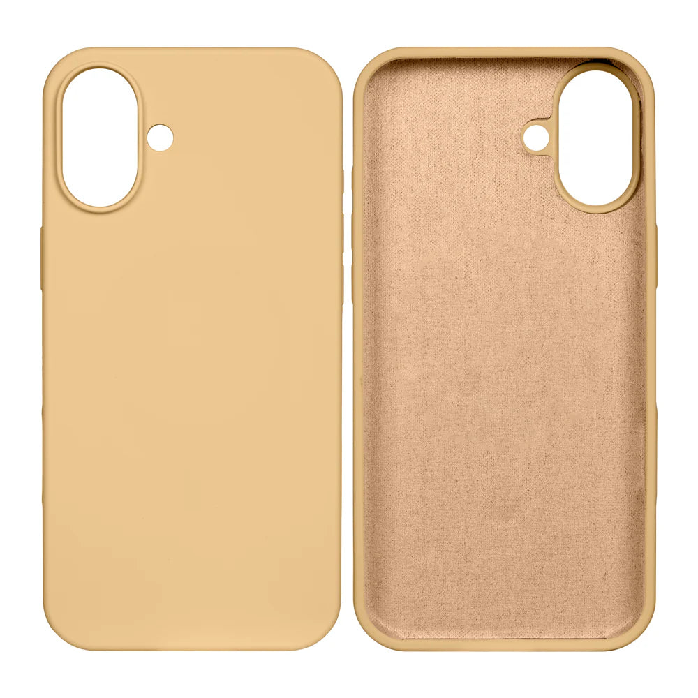 Puha TPU tok iPhone 16-hoz (arany)