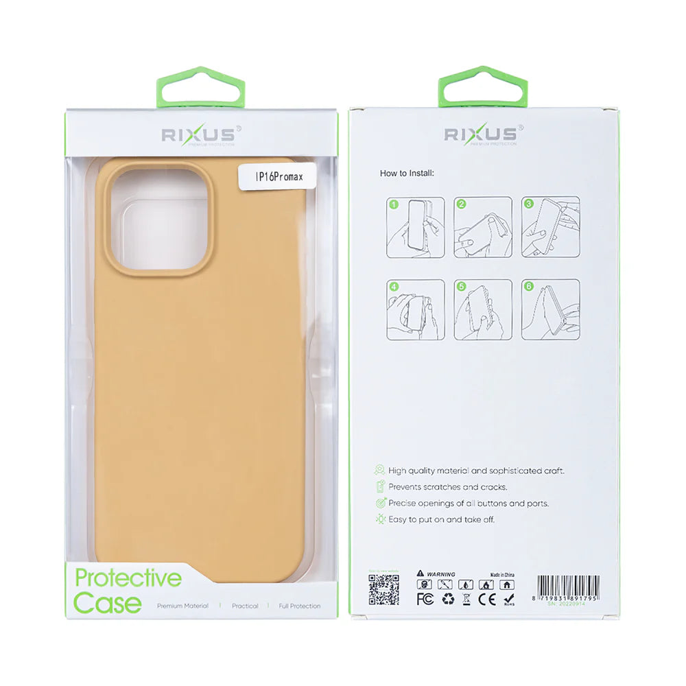 Puha TPU tok Magsafe-fel iPhone 16 Pro készülékhez (arany)