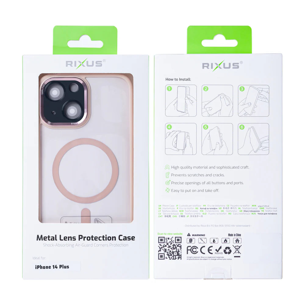Magsafe tok iPhone 14 Plus készülékhez (Rózsaszín)