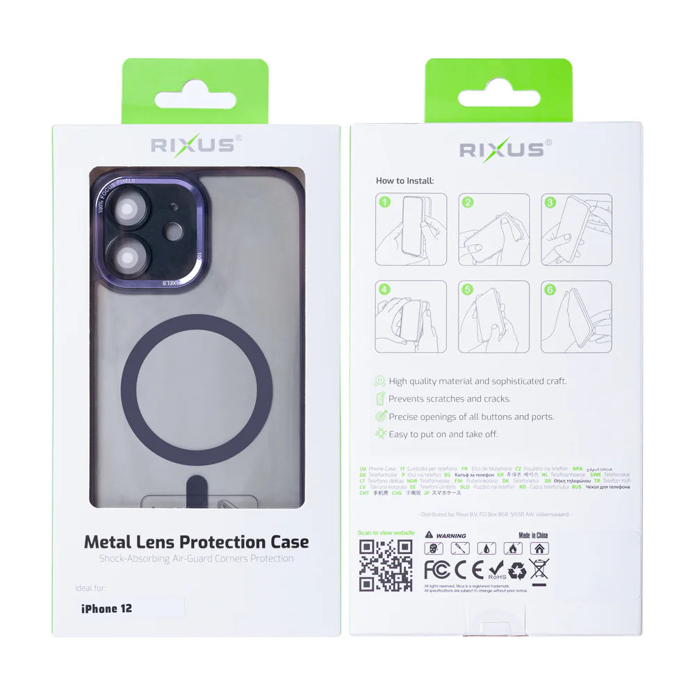 Magsafe tok iPhone 12 készülékhez (lila)