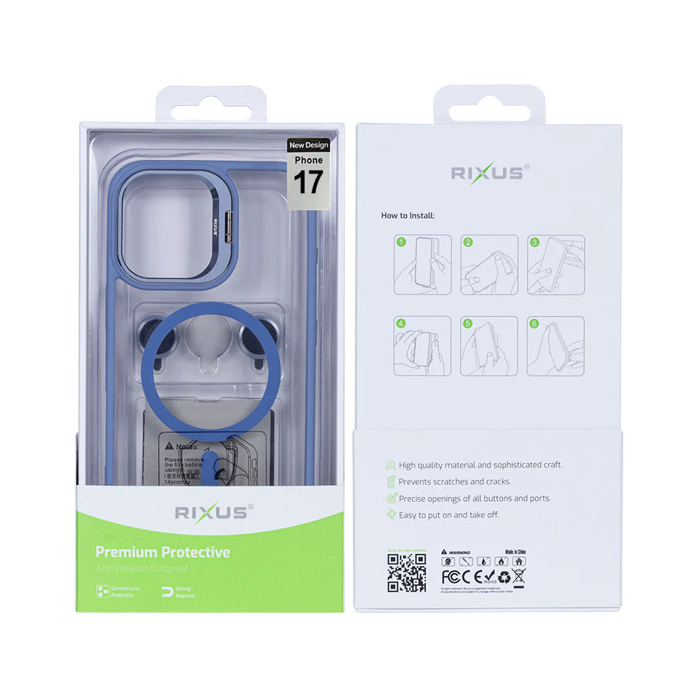 MagSafe tok iPhone 17-hez (világoskék)