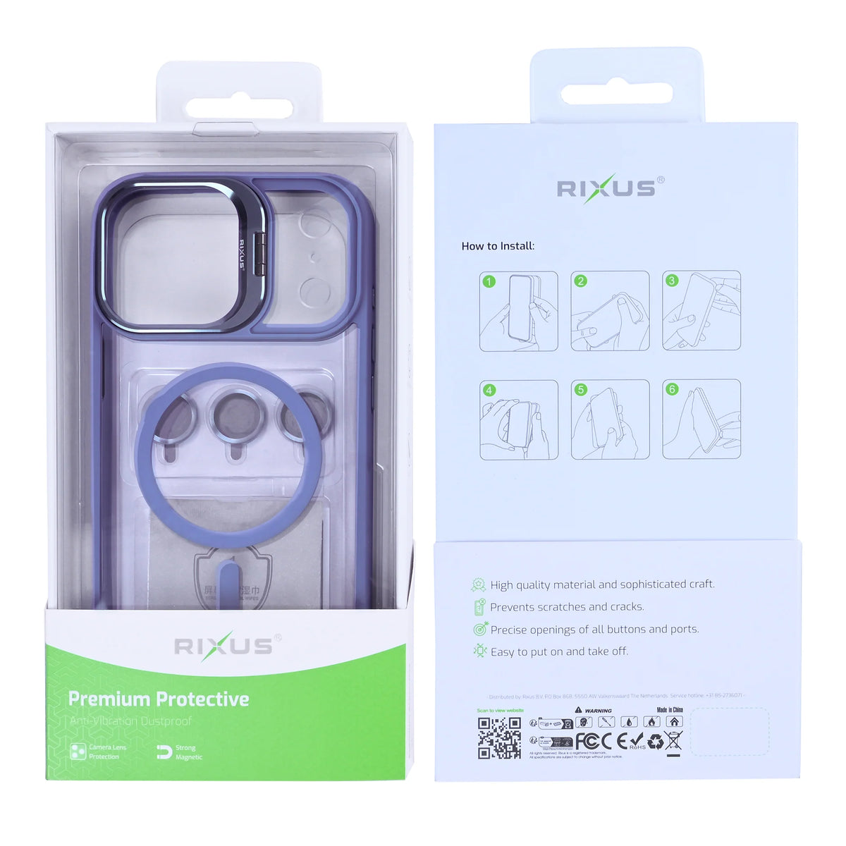 MagSafe tok iPhone 17 Pro készülékhez (lila)
