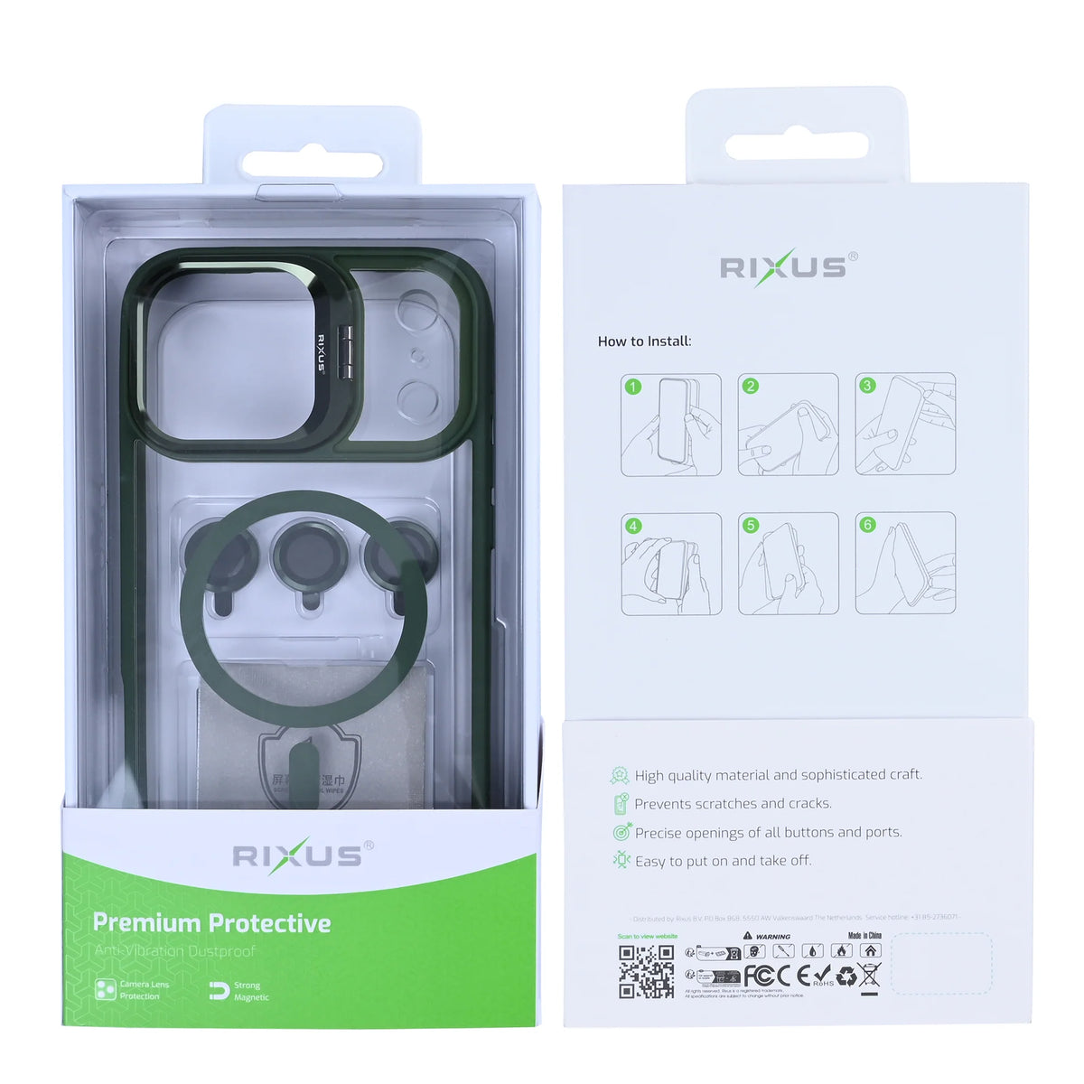Magsafe tok iPhone 17 Pro készülékhez (Sötétzöld)