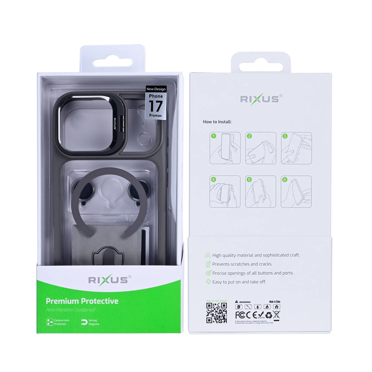 MagSafe tok iPhone 17 Pro készülékhez (szürke)