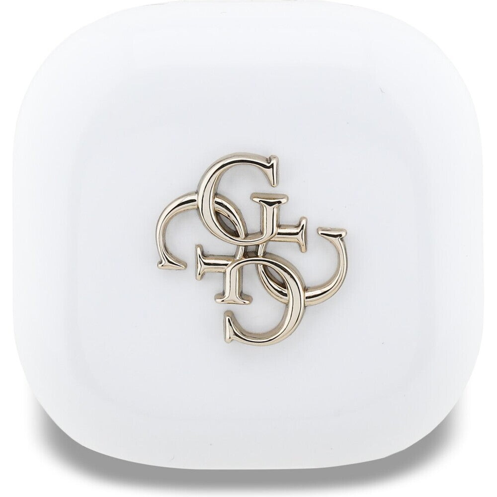 Guess 4G Metal Logo TWS vezeték nélküli fülhallgató fehér