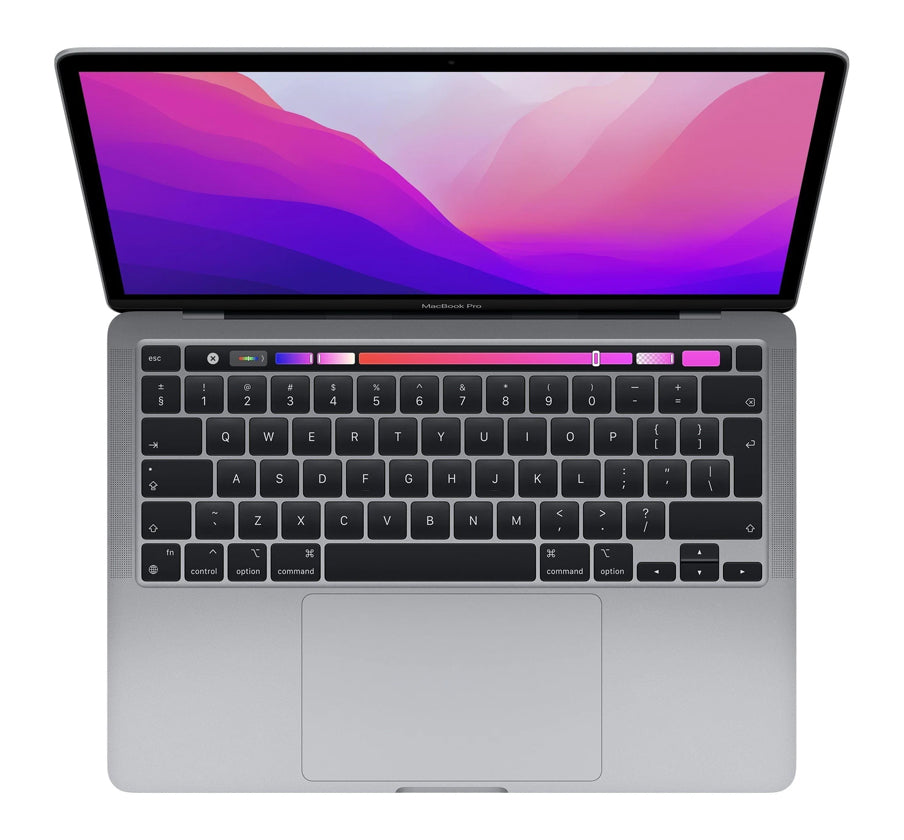 MacBook Pro 13" 2022 M2 16GB RAM 512GB SSD Sivý