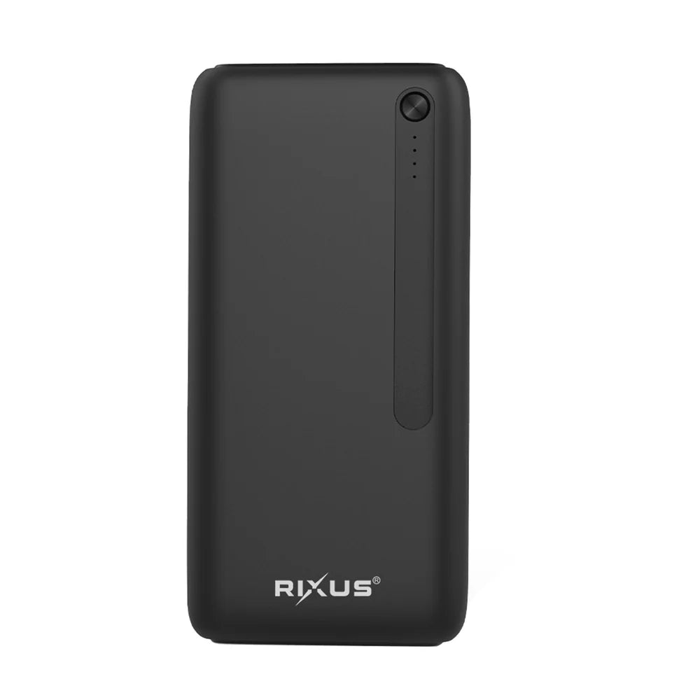 Nagy kapacitású powerbank, 30 000 mAh (fekete)