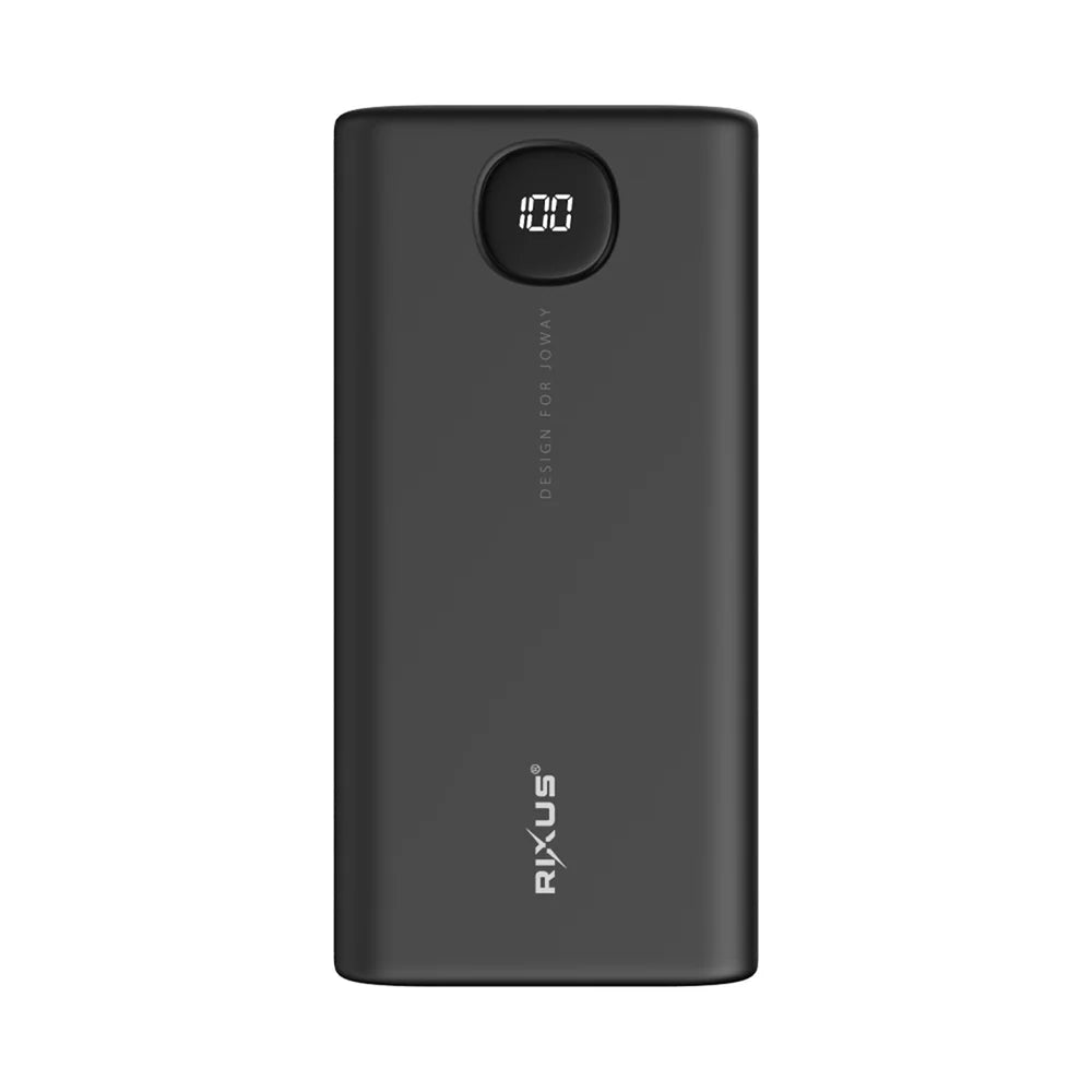 Nagy kapacitású powerbank, 40 000 mAh (fekete)