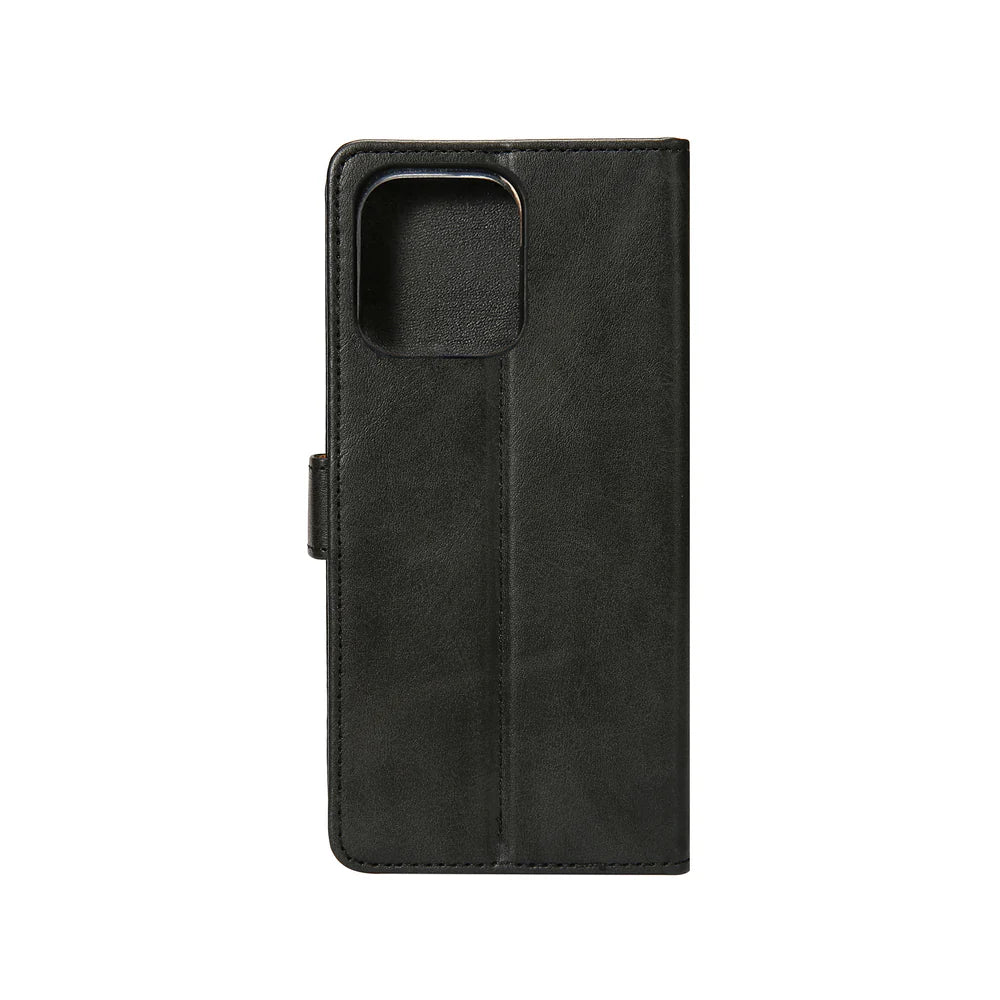 Könyvtok iPhone 15 Pro Max készülékhez (fekete)