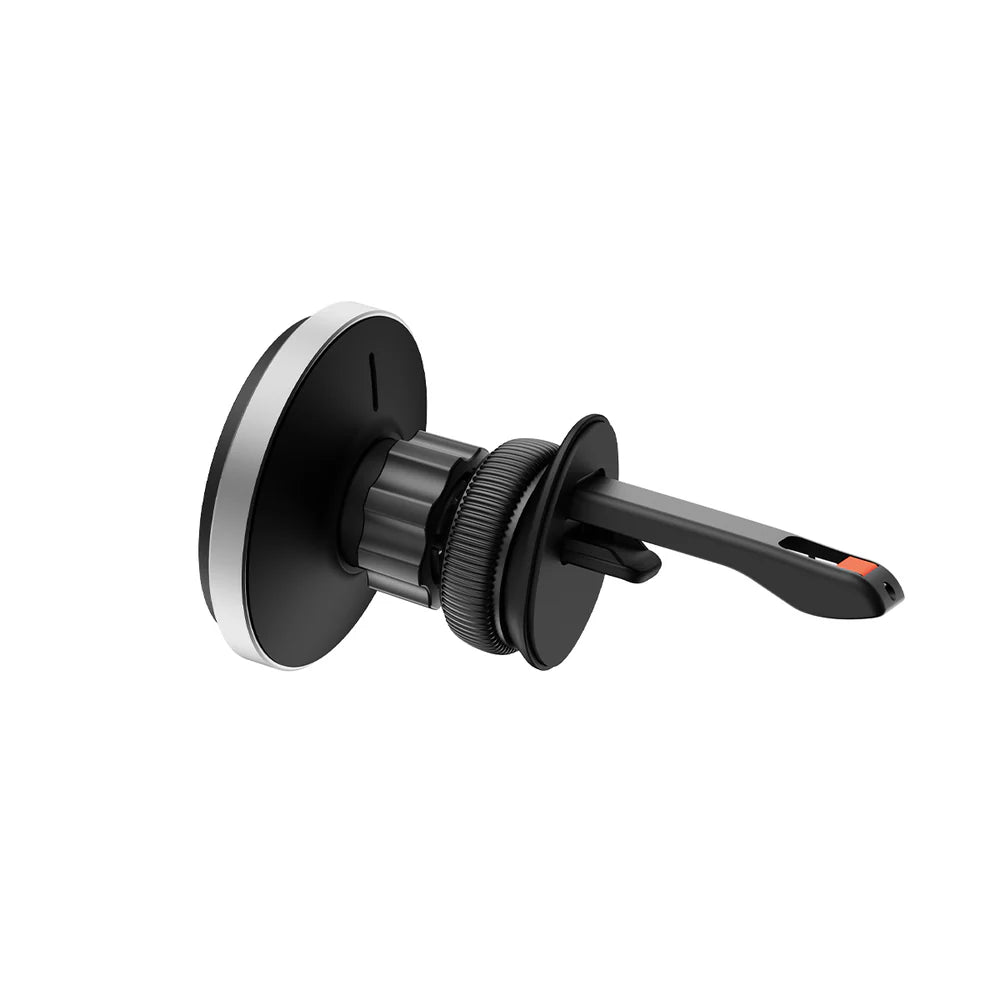 MagSafe-kompatibilis telefontartó töltővel a szellőzőrácsra (fekete)
