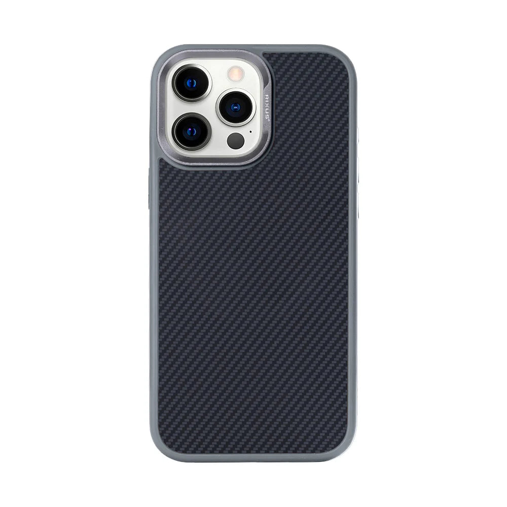 Carbon tok Magsafe- fel iPhone 15 Pro Max készülékhez (Titanium Gray)