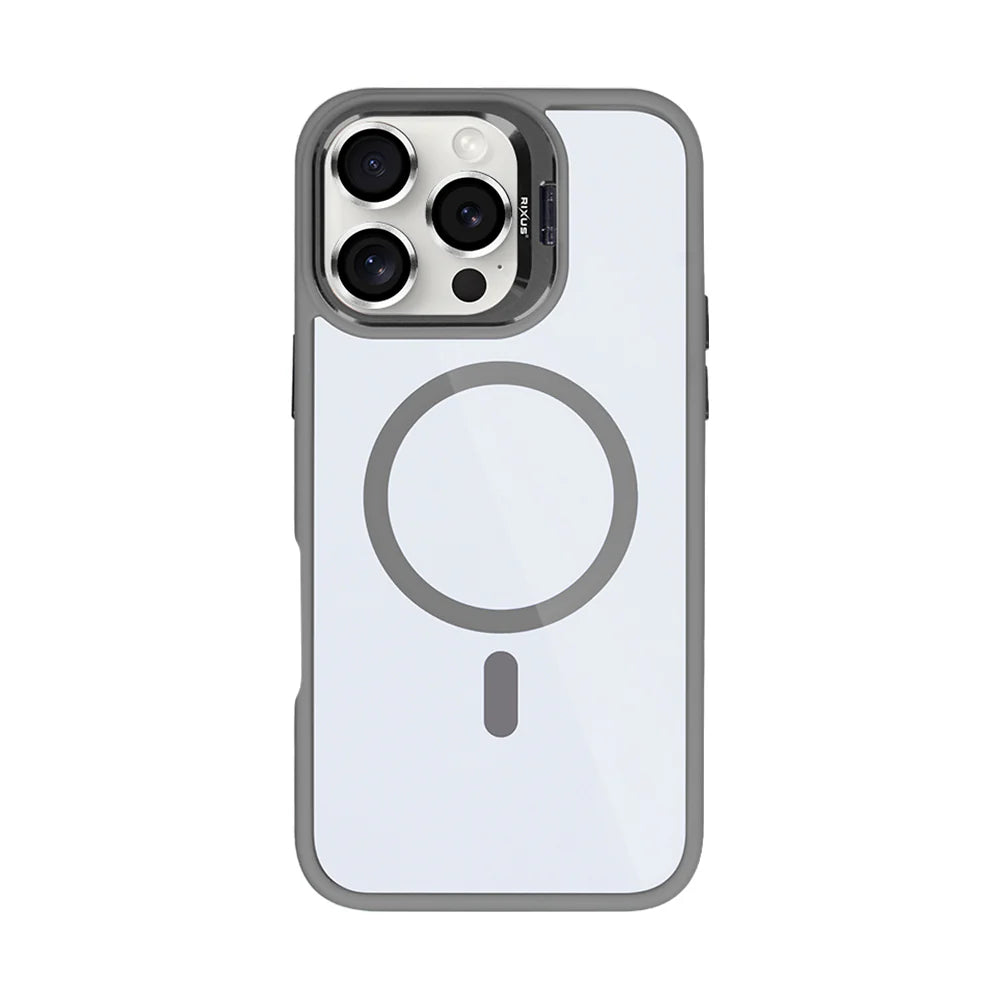 Masszív tok MagSafe-fel iPhone 16 Pro Max készülékhez (Titanium Grey)