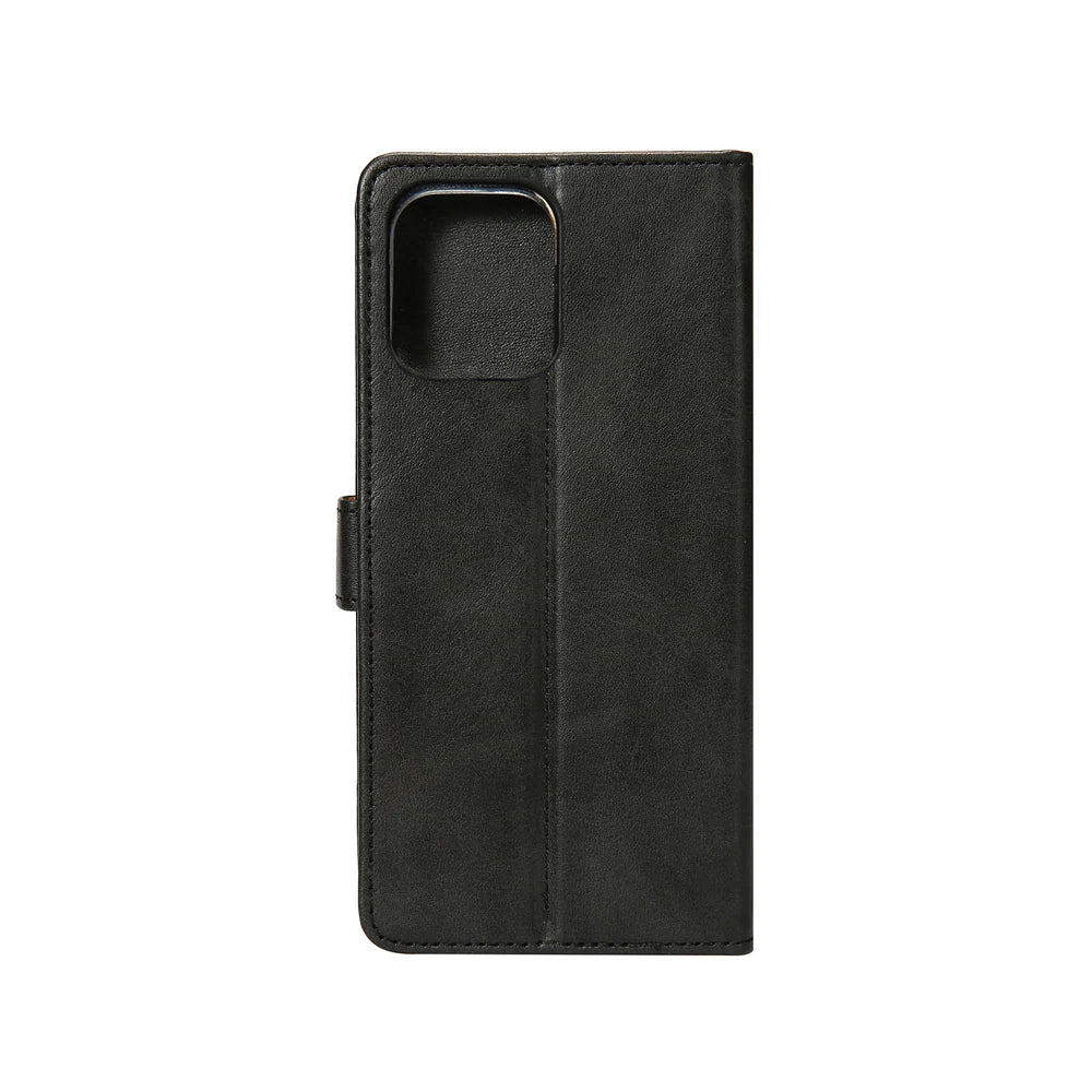 Könyvtok iPhone 15 Pro telefonhoz (fekete)