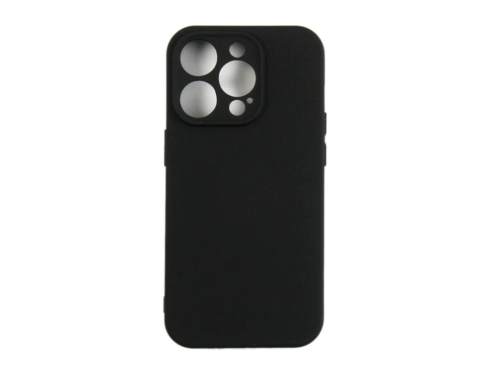 Puha TPU tok iPhone 14 Pro készülékhez (fekete)
