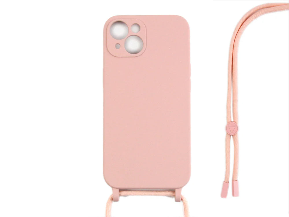 TPU tok pánttal iPhone 13 Mini készülékhez (Rózsaszín)