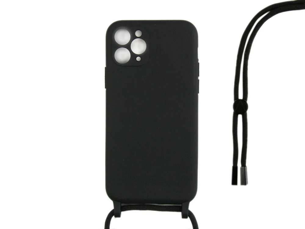 TPU tok pánttal iPhone 11 Pro készülékhez (fekete)