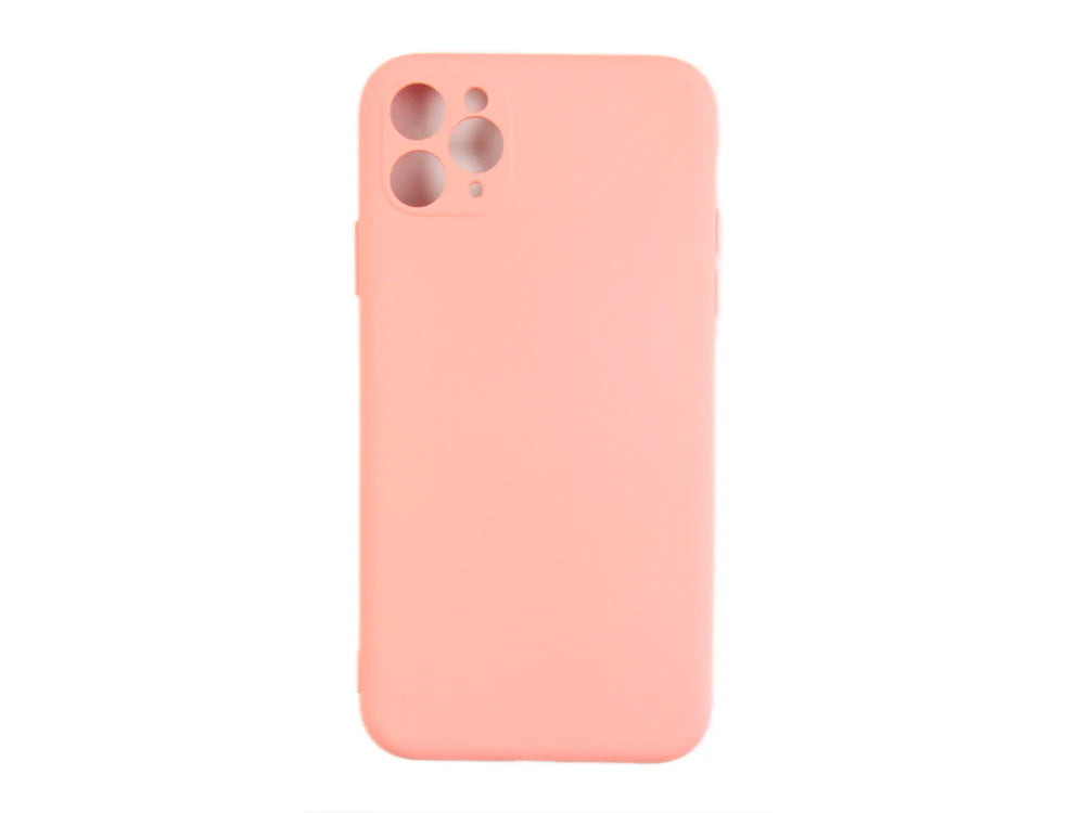 Puha TPU tok iPhone 11 Pro készülékhez (Rózsaszín)