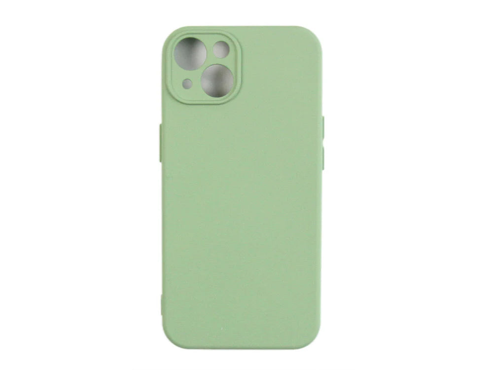 Puha TPU tok iPhone 13-hoz (világoszöld)