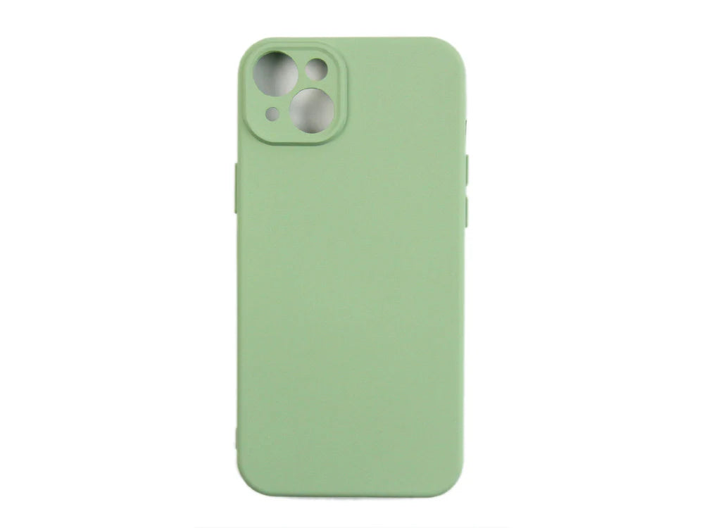 Puha TPU tok iPhone 14-hez (világoszöld)
