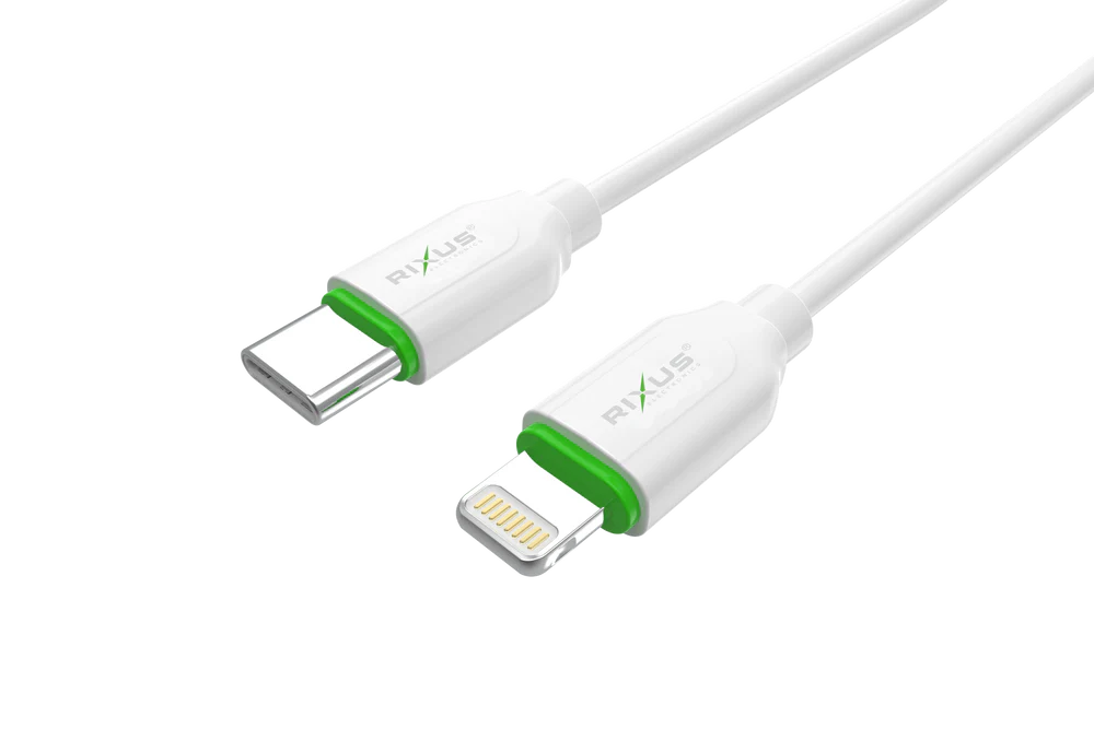 USB-C – Lightning adatátviteli és gyorstöltő kábel dobozzal (100 cm)