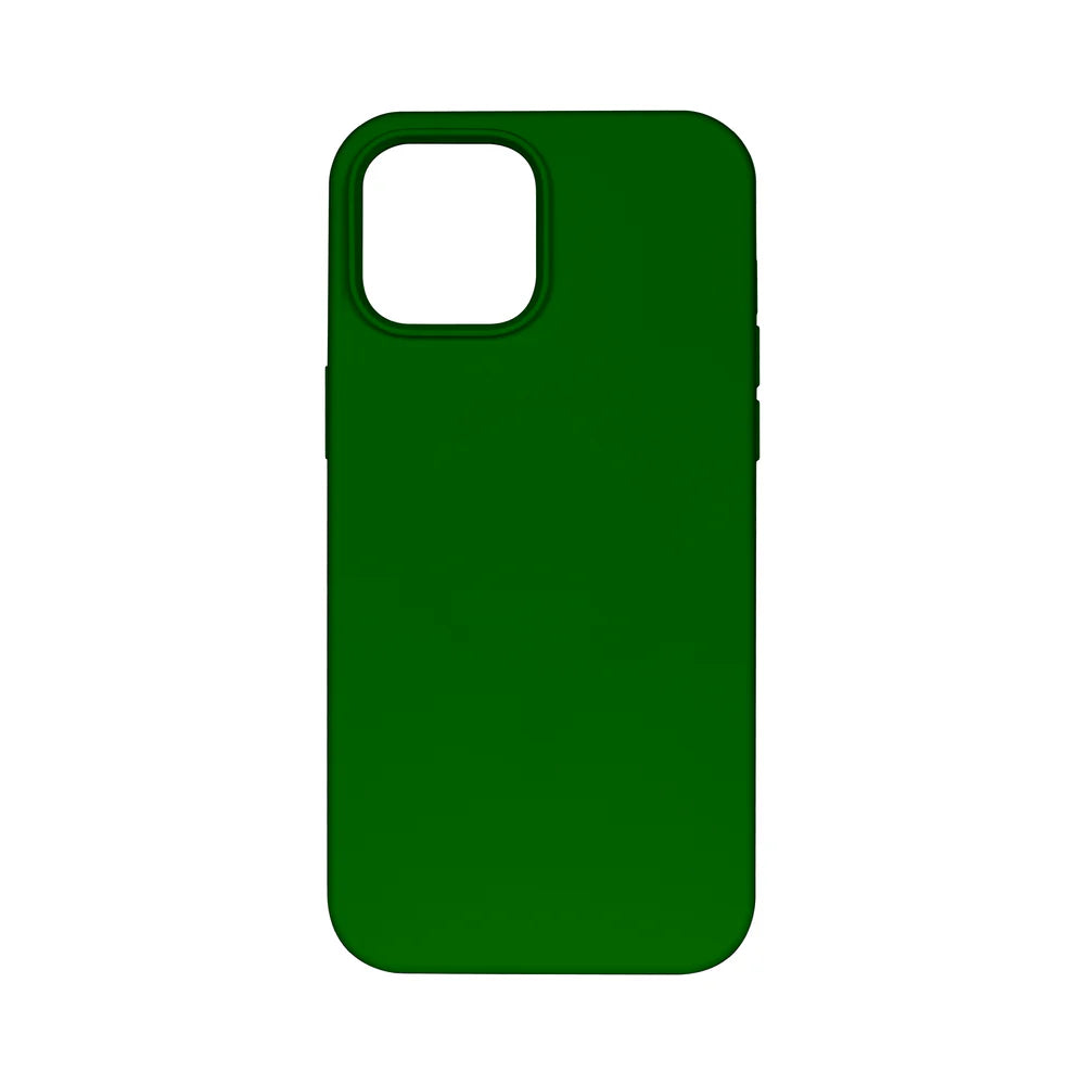 Puha TPU tok iPhone 15 Pro készülékhez (sötétzöld)