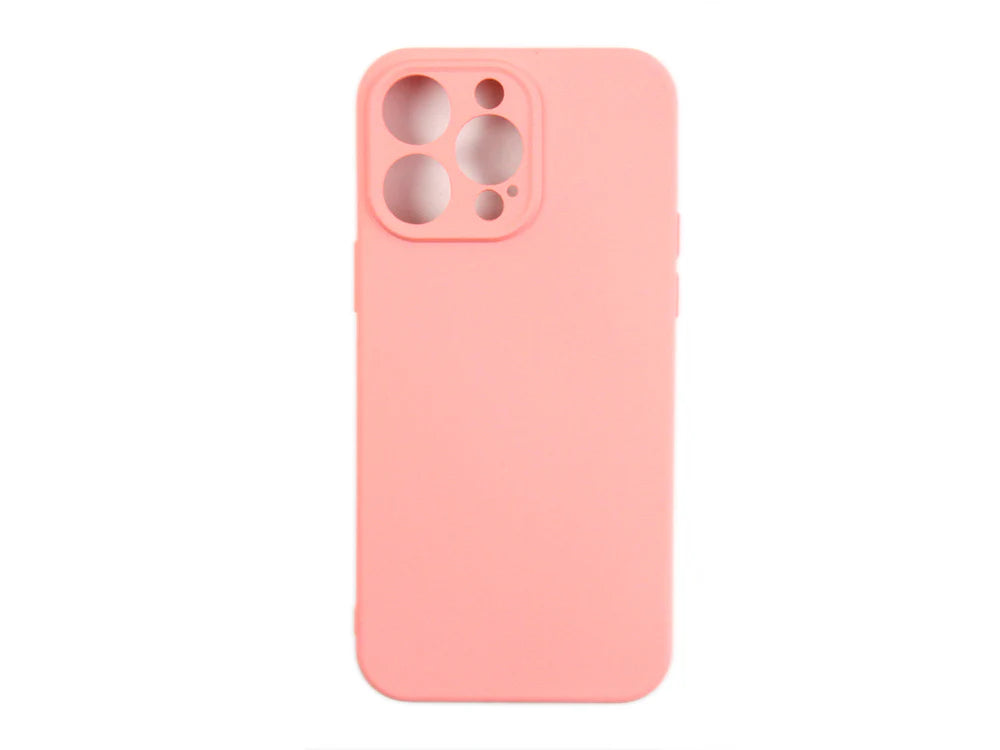 Puha TPU tok iPhone 14 Pro Max készülékhez (rózsaszín)
