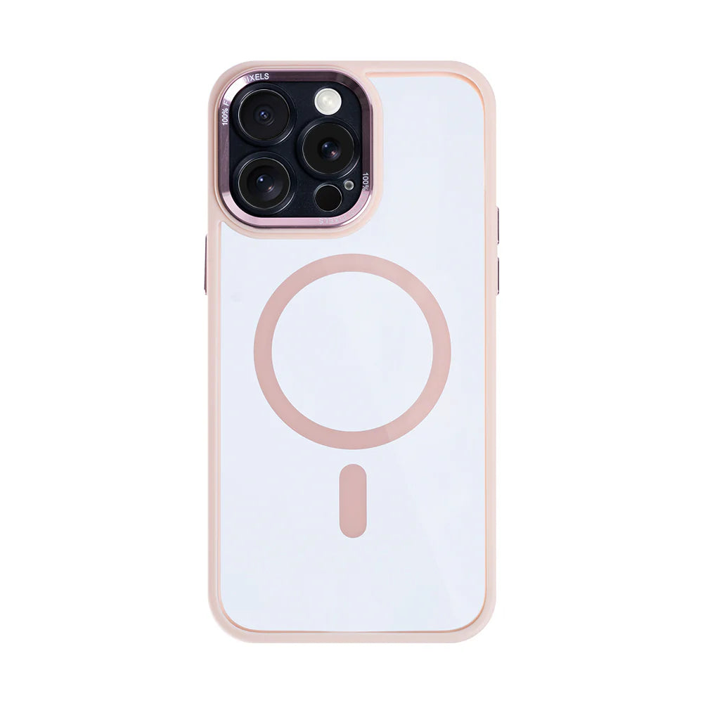 MagSafe tok iPhone 15 Pro telefonhoz (rózsaszín)