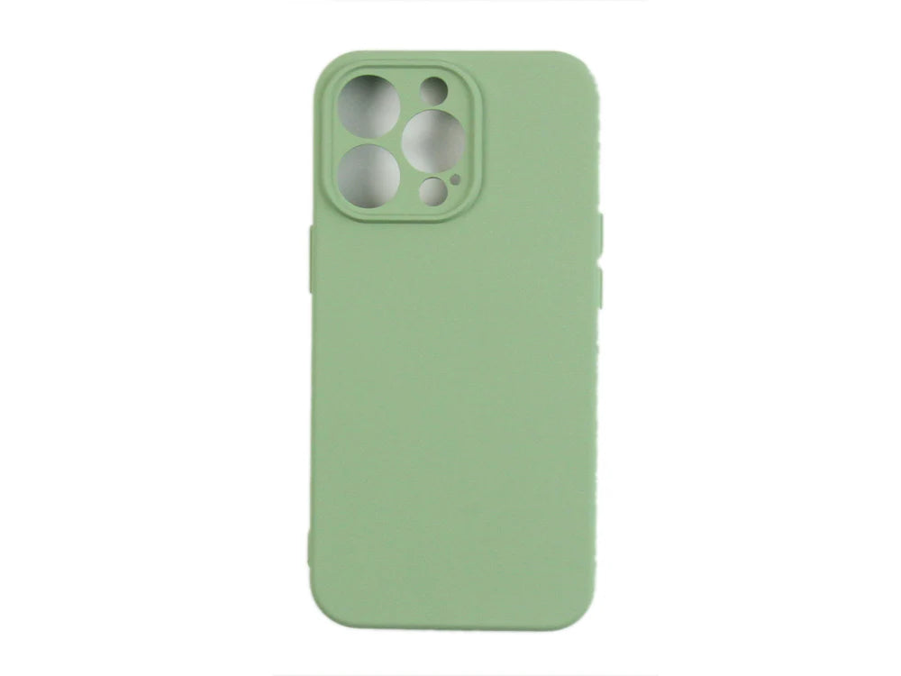 Puha TPU tok iPhone 13 Pro készülékhez (világoszöld)