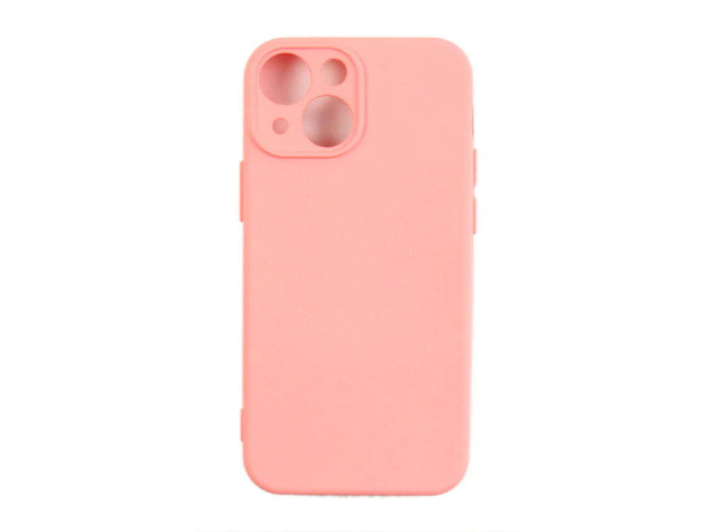 Puha TPU tok iPhone 13 Mini készülékhez (rózsaszín)
