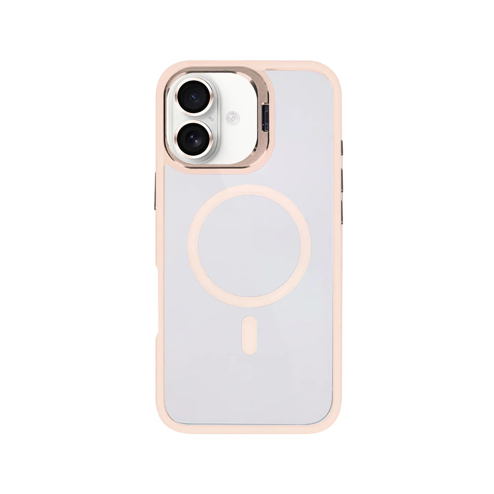 Masszív Magsafe tok iPhone 16-hoz (Rózsaszín)
